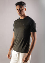 Anti Viral Anti Odour Cool Mens Round Neck Pack Of 2 Sports Printed T-Shirt