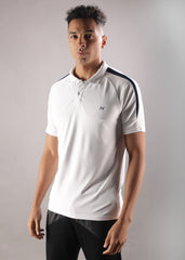 Anti Viral Anti Odour Cool Mens Collared Polo Sports Solid T-Shirt