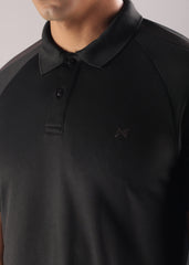 Anti Viral Anti Odour Cool Mens Collared Polo Sports Solid T-Shirt