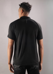 Anti Viral Anti Odour Cool Mens Collared Polo Sports Solid T-Shirt