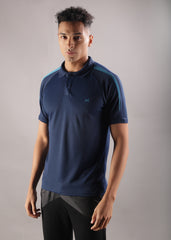 Anti Viral Anti Odour Cool Mens Collared Polo Sports Solid T-Shirt