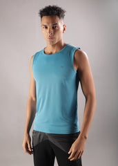 Anti Viral Anti Odour Cool Mens Pack Of 2 Sports Muscle T-Shirt