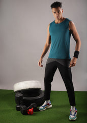 Anti Viral Anti Odour Cool Mens Sports Muscle T-Shirt