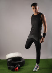 Anti Viral Anti Odour Cool Mens Sports Muscle T-Shirt