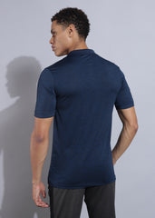 Anti Viral Anti Odour Cool Mens Collared Polo Sports Solid T-Shirt