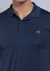 Anti Viral Anti Odour Cool Mens Collared Polo Sports Solid T-Shirt