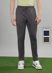 Anti Viral Anti Odour Cool Mens  Pack Of 3 Sports Track Pant