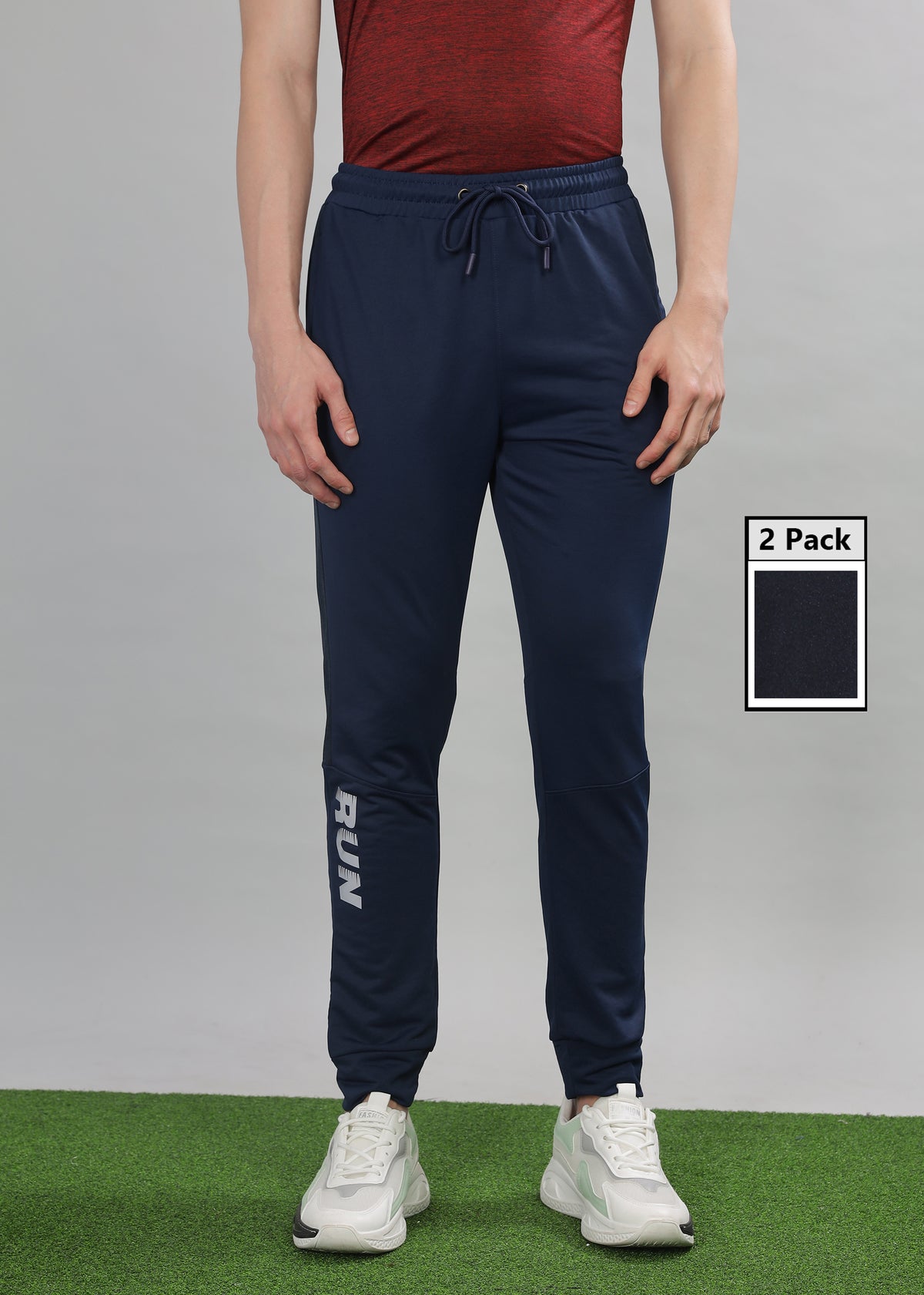 Anti Viral Anti Odour Cool Mens  Pack of 2 Sports Joggers