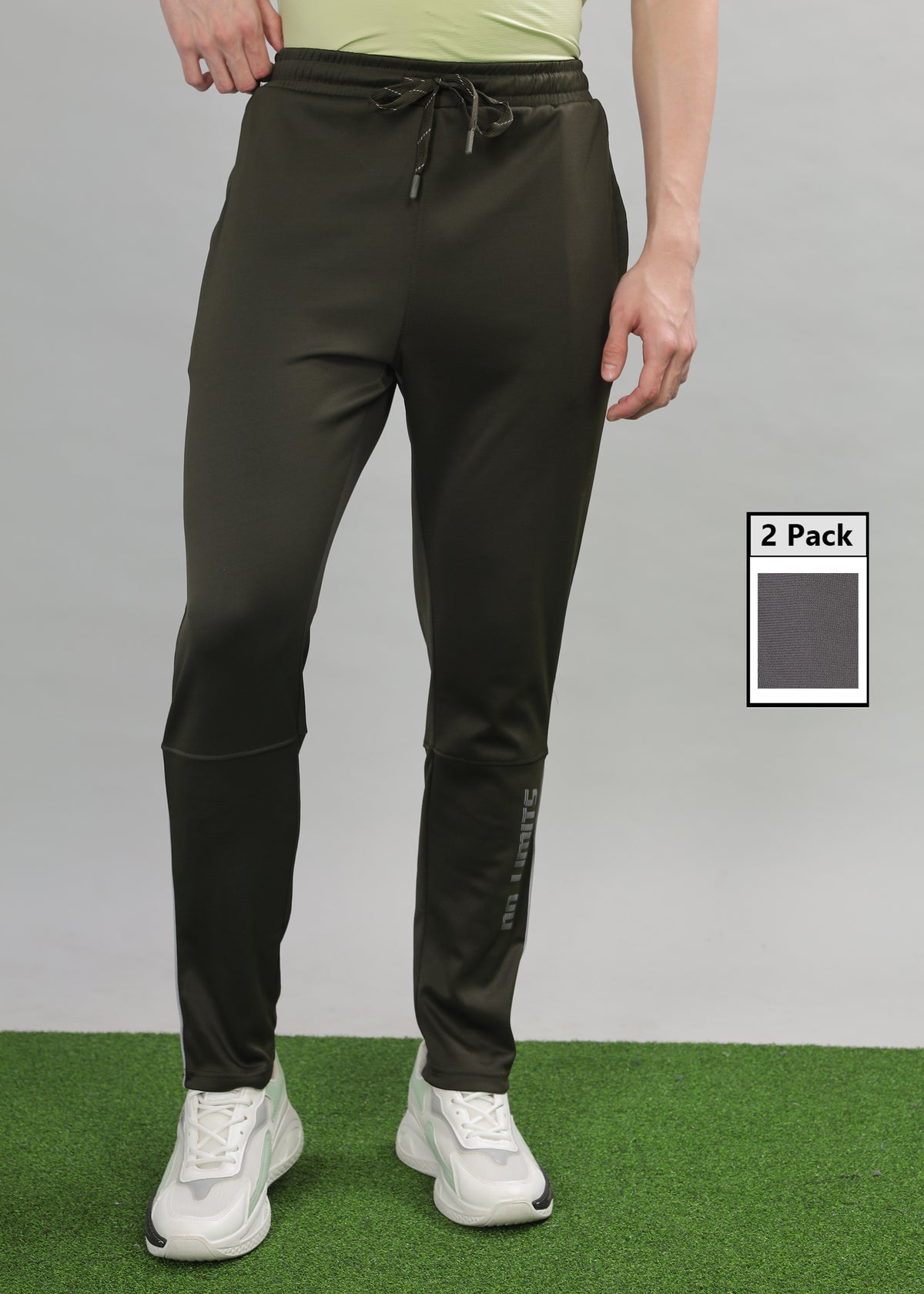 Anti Viral Anti Odour Cool Mens  Pack Of 2 Sports Track Pant