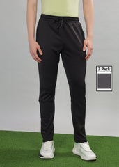 Anti Viral Anti Odour Cool Mens  Pack Of 2 Sports Track Pant