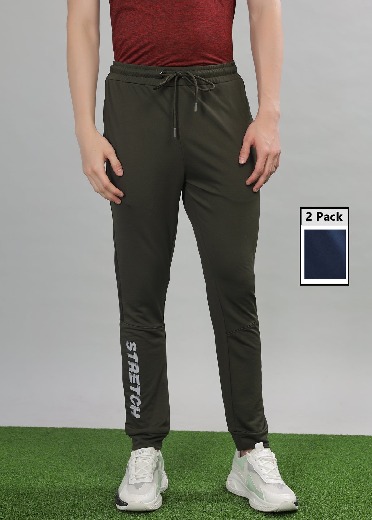 Anti Viral Anti Odour Cool Mens  Pack of 2 Sports Joggers