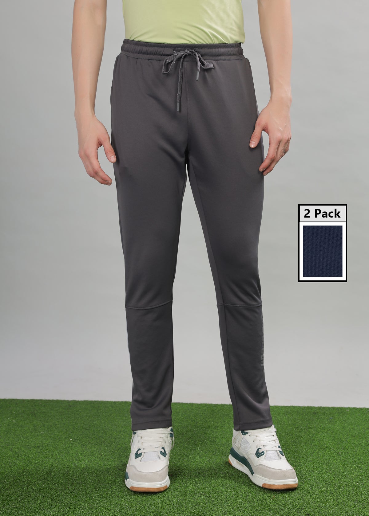 Anti Viral Anti Odour Cool Mens  Pack Of 2 Sports Track Pant