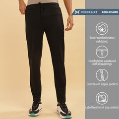 Force NXT Super Combed Cotton Mens Solid Track Pant
