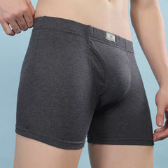 Super Combed Cotton Soft  Mens Pack of 3 Solid Trunk