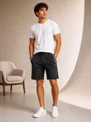 Force NXT Men's Combed Cotton Solid Short - Pack of 1