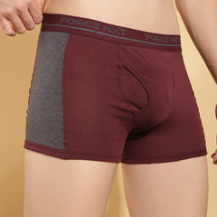 Super Combed Cotton Solid Mens Pack of 3 Trunk
