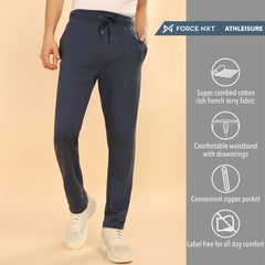 Force NXT Super Combed Cotton Mens Solid Track Pant