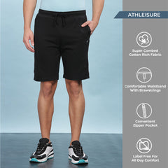 Force NXT Super Combed Cotton Mens Solid Shorts