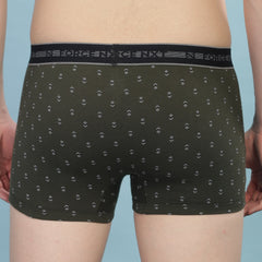 Super Combed Cotton Printed Mens Pack of 2 Trunk