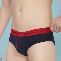 Super Combed Cotton Solid Mens Pack of 3 Brief