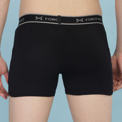 Super Combed Cotton Soft Rib Men Pack of 2 Solid Trunk