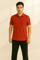 Force NXT Men's Premium Microfiber Fabric Polo T-Shirt
