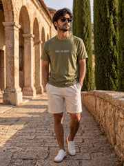 Force NXT Men's Super Combed Cotton Rich Fabric Chest Printed Round Neck T-Shirt