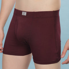 Super Combed Cotton Soft Men Pack of 2 Solid Trunk