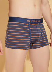 Super Combed Cotton Four Way Stretch Mens Pack of 3 Striped Trunk