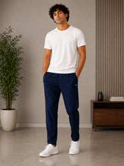 Force NXT Men's Premium Microfiber Fabric Track Pant with Zipper Side Pocket