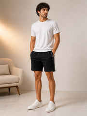 Force NXT Men's Combed Cotton Solid Short - Pack of 1