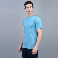 Anti Viral Anti Odour Cool Mens Round Neck Pack Of 2 Sports Printed T-Shirt