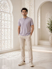 Force NXT Men's Super Combed Cotton Rich Fabric Half-Sleeves Polo T-Shirt