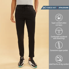 Force NXT Super Combed Cotton Mens Solid Track Pant
