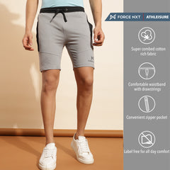 Force NXT Super Combed Cotton Mens Solid Shorts
