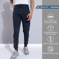 Force NXT Super Combed Cotton Mens Solid Jogger