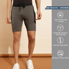 Force NXT Super Combed Cotton Mens Solid Shorts