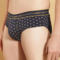 Super Combed Cotton Printed Mens Pack of 3 Brief