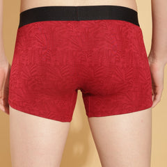 Ultrasoft Super Combed Cotton Elastane Stretch Mens Pack of 2 Printed Trunk