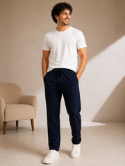Force NXT Men's Super Combed Cotton Rich French Terry Fabric Trackpant