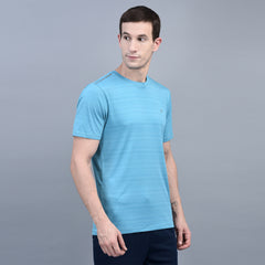 Anti Viral Anti Odour Cool Mens Round Neck Pack Of 2 Sports Printed T-Shirt