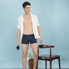 Super Combed Cotton Printed Mens Pack of 2 Trunk