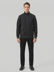 Force NXT Men's Combed Cotton Full Sleeves Solid Jacket