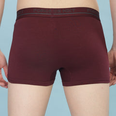 Super Combed Cotton Mens Pack of 3 Solid Mini Trunk