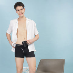 Super Combed Cotton Mens Pack of 2 Solid Mini Trunk