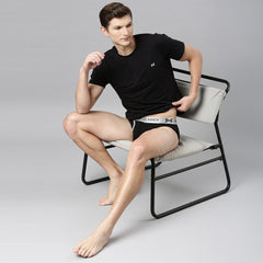 Premium Supima Cotton Four Way Stretch  Mens Solid Brief