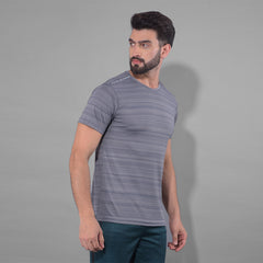 Anti Viral Anti Odour Cool Mens Round Neck Pack Of 2 Sports Printed T-Shirt