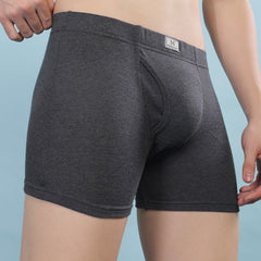 Super Combed Cotton Soft  Mens Pack of 3 Solid Trunk