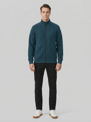 Force NXT Men's Combed Cotton Full Sleeves Solid Jacket