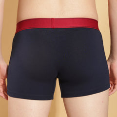 Super Combed Cotton Four Way Stretch Solid Mens Pack of 3 Trunk